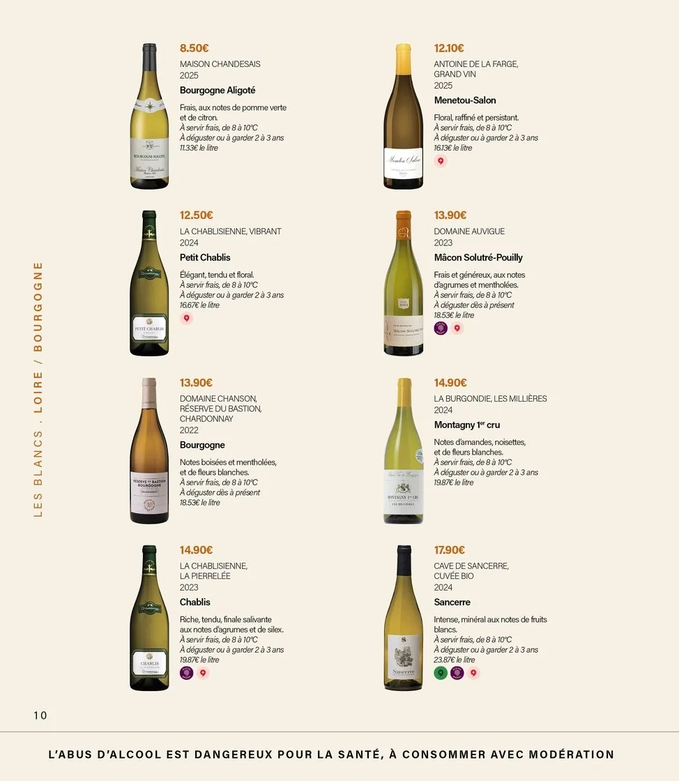 Catalogue Monoprix · GUIDE FOIRE AUX VINS (ali) · du 27 septembre 2026 au 27 septembre 2026 — page 10