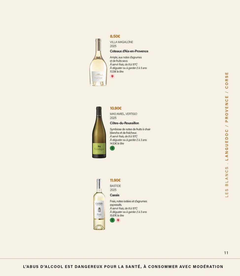 Catalogue Monoprix · GUIDE FOIRE AUX VINS (ali) · du 27 septembre 2026 au 27 septembre 2026 — page 11
