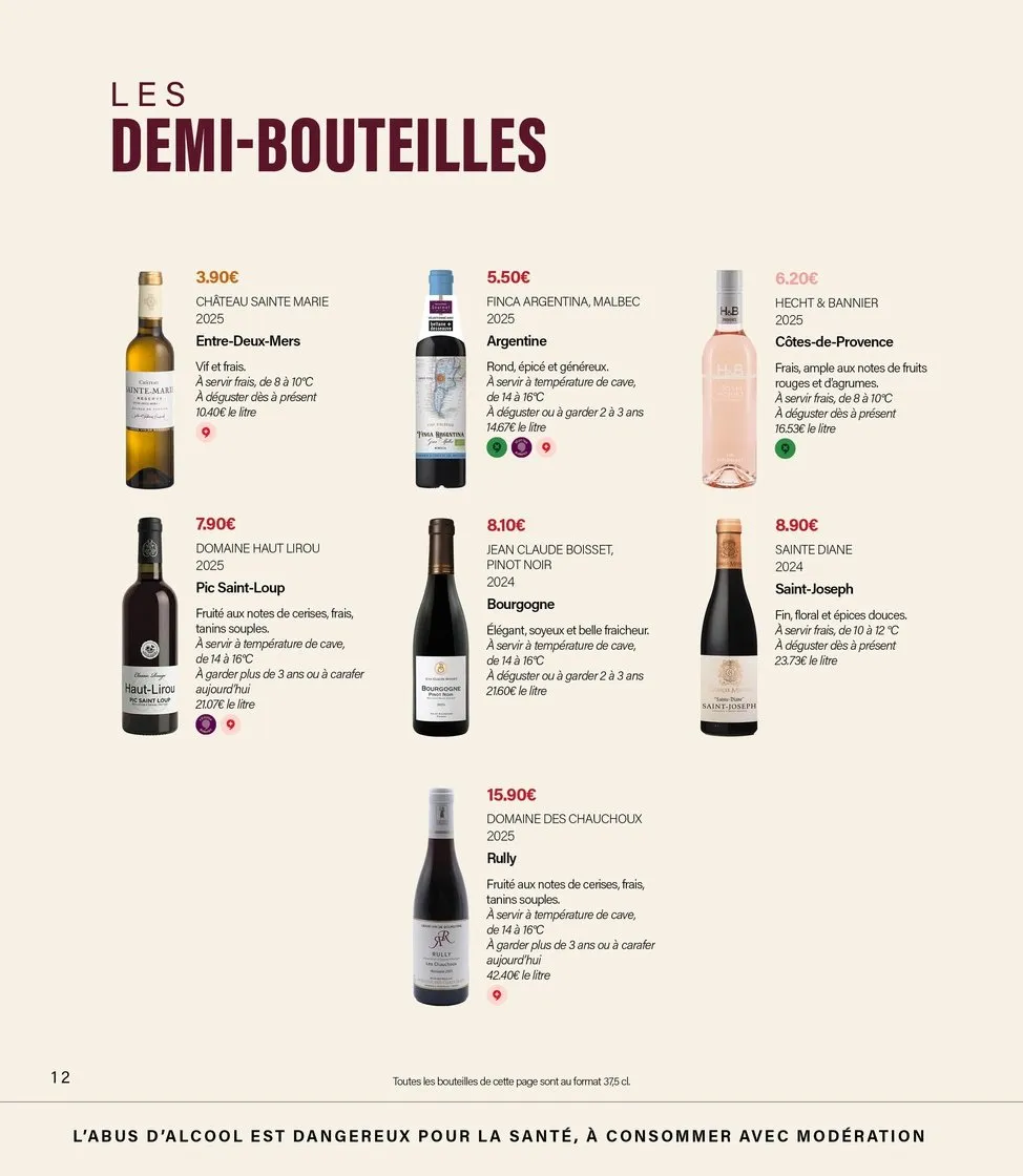 Catalogue Monoprix · GUIDE FOIRE AUX VINS (ali) · du 27 septembre 2026 au 27 septembre 2026 — page 12