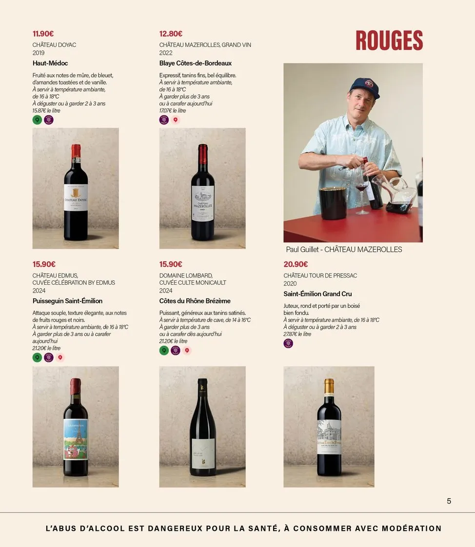 Catalogue Monoprix · Guide foire aux vins · du 11 septembre 2026 au 27 septembre 2026 — page 5