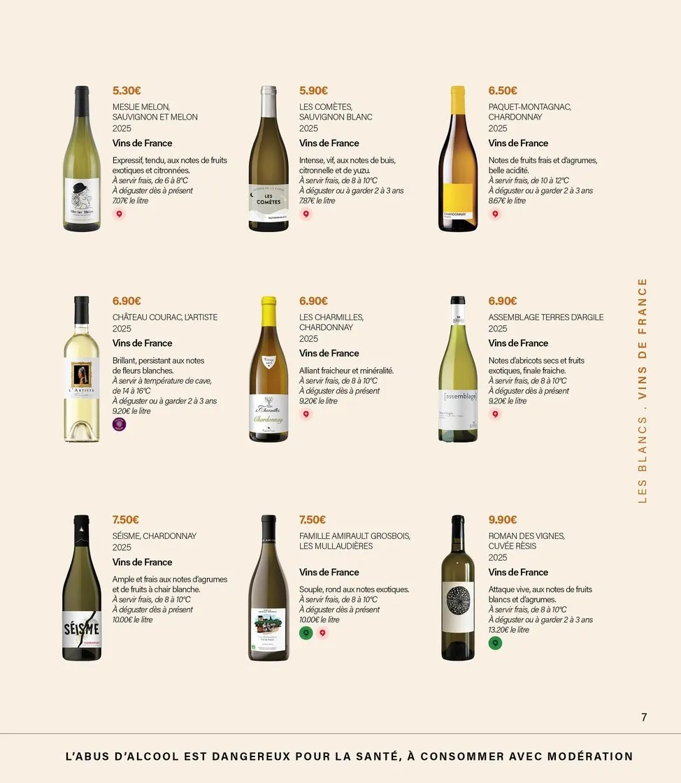 Catalogue Monoprix · Guide foire aux vins · du 11 septembre 2026 au 27 septembre 2026 — page 7