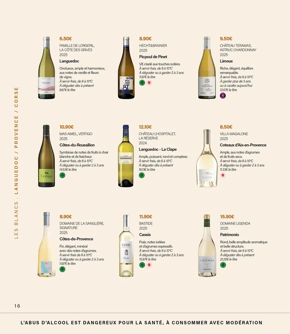 Catalogue Monoprix · Guide foire aux vins · du 11 septembre 2026 au 27 septembre 2026 — page 16