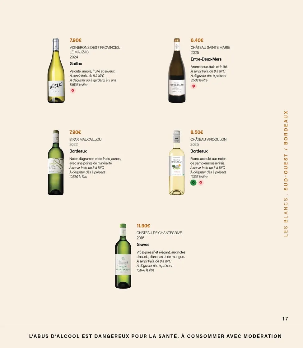 Catalogue Monoprix · Guide foire aux vins · du 11 septembre 2026 au 27 septembre 2026 — page 17