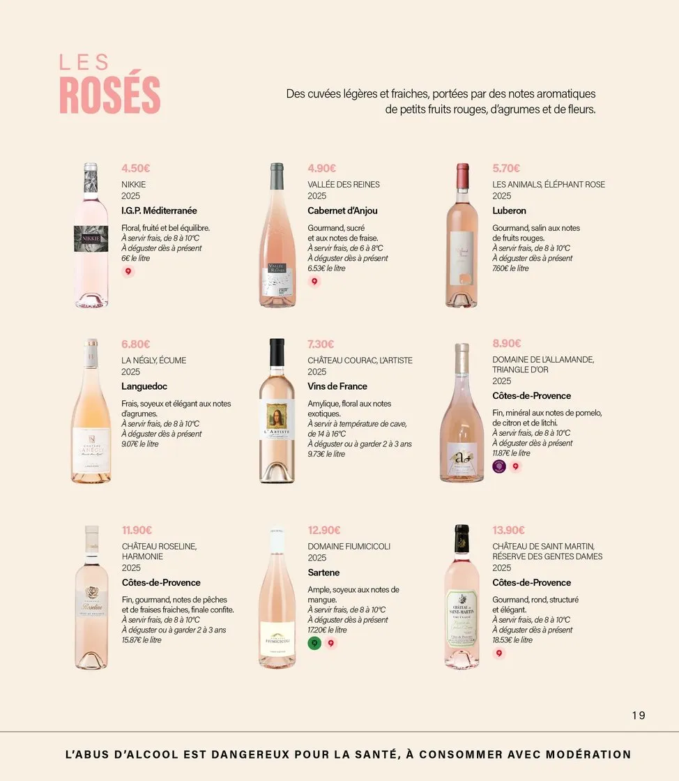 Catalogue Monoprix · Guide foire aux vins · du 11 septembre 2026 au 27 septembre 2026 — page 19
