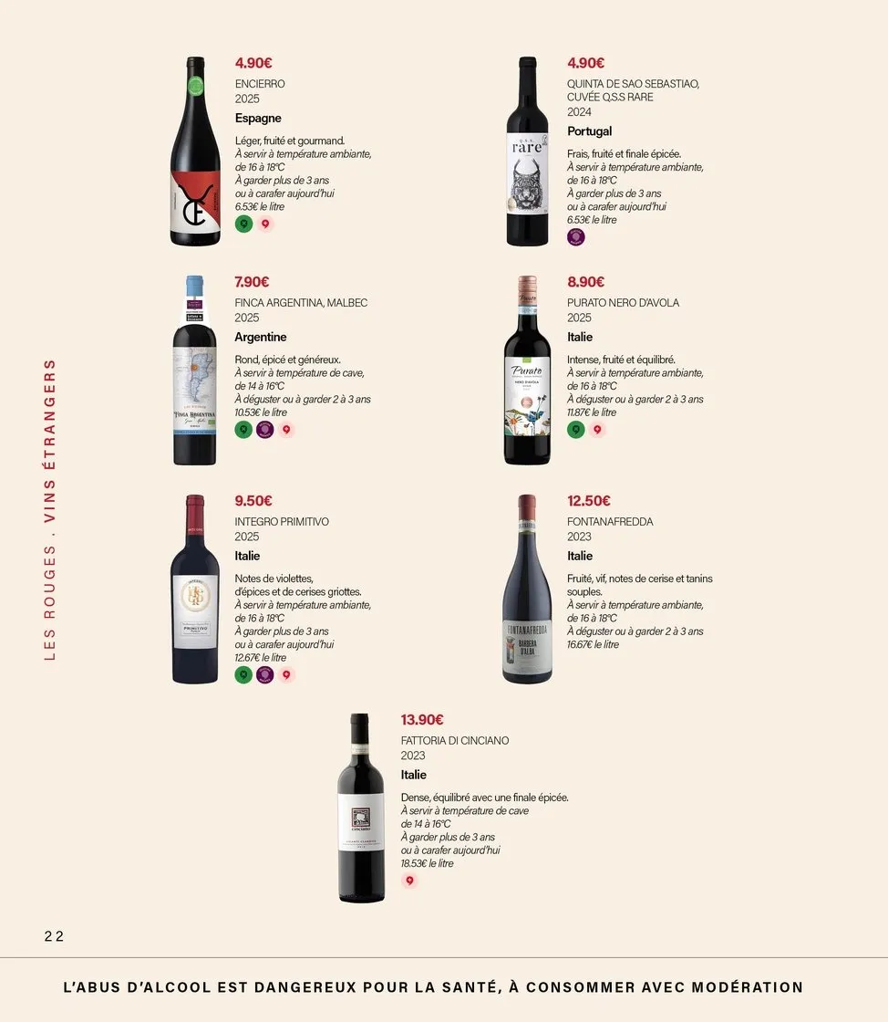 Catalogue Monoprix · Guide foire aux vins · du 11 septembre 2026 au 27 septembre 2026 — page 22