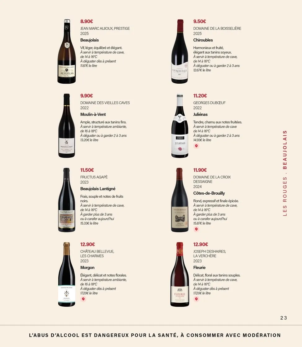 Catalogue Monoprix · Guide foire aux vins · du 11 septembre 2026 au 27 septembre 2026 — page 23
