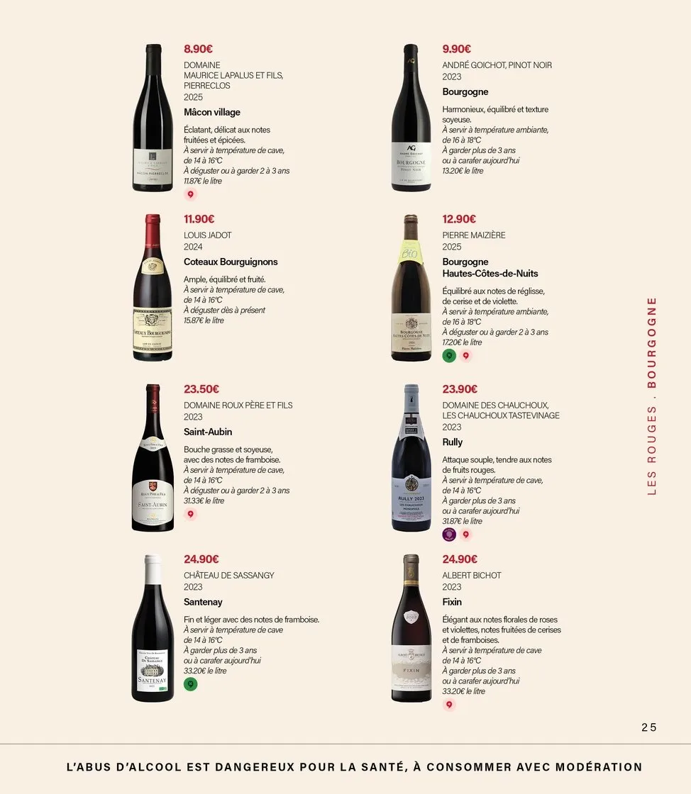 Catalogue Monoprix · Guide foire aux vins · du 11 septembre 2026 au 27 septembre 2026 — page 25