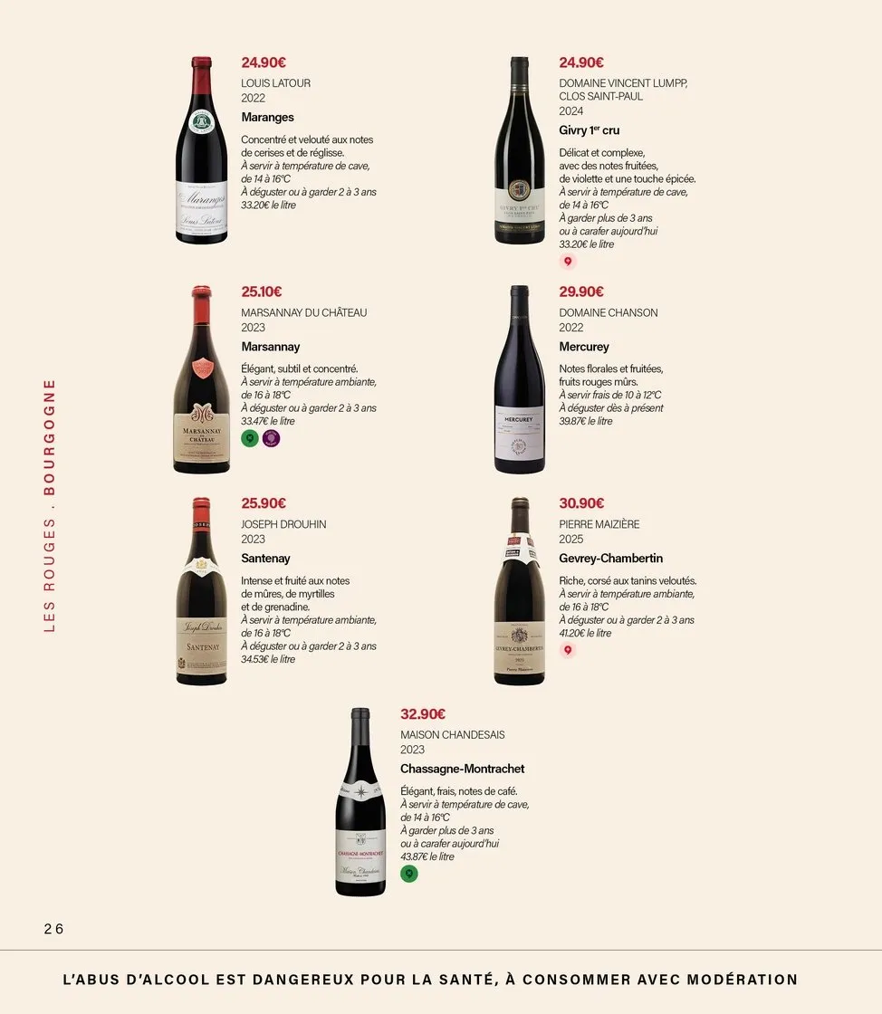 Catalogue Monoprix · Guide foire aux vins · du 11 septembre 2026 au 27 septembre 2026 — page 26