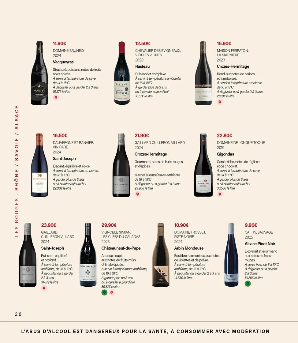 Catalogue Monoprix · Guide foire aux vins · du 11 septembre 2026 au 27 septembre 2026 — page 28
