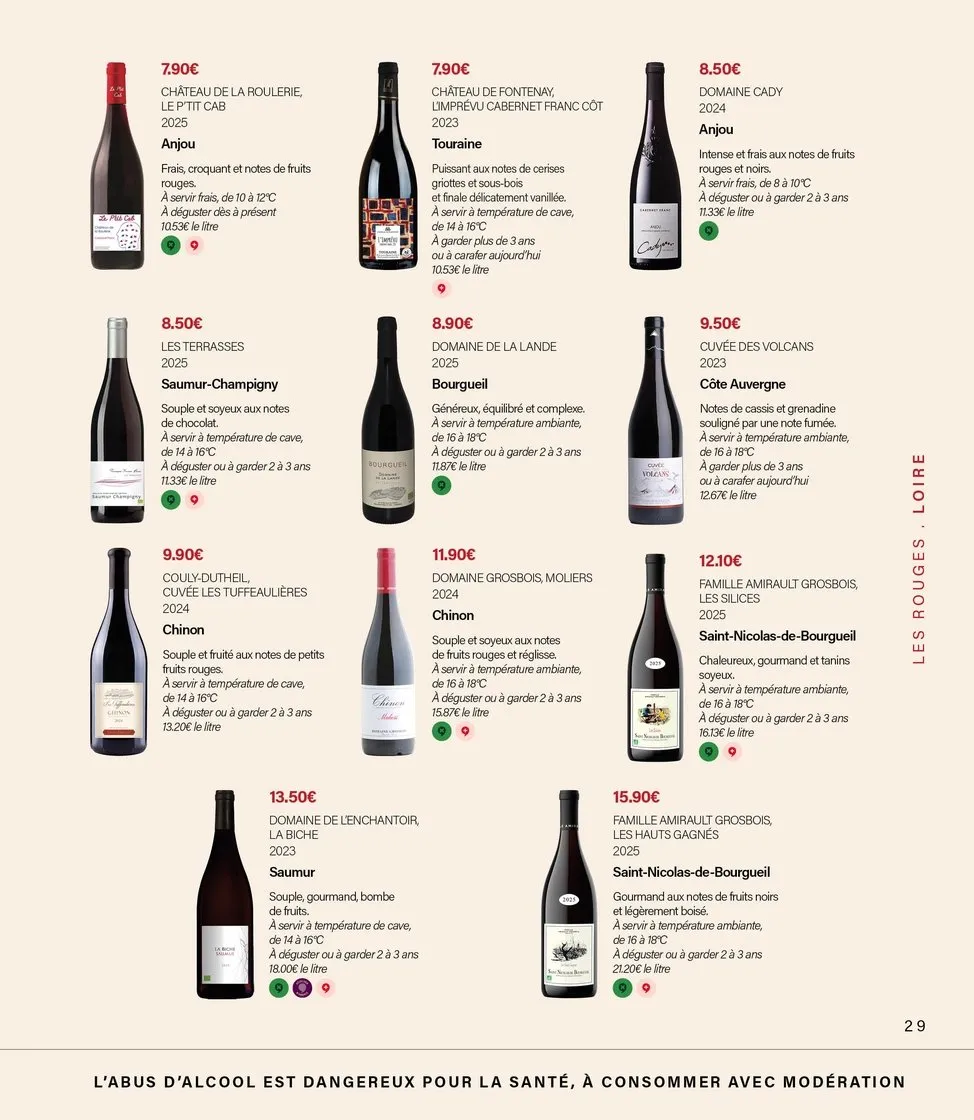 Catalogue Monoprix · Guide foire aux vins · du 11 septembre 2026 au 27 septembre 2026 — page 29
