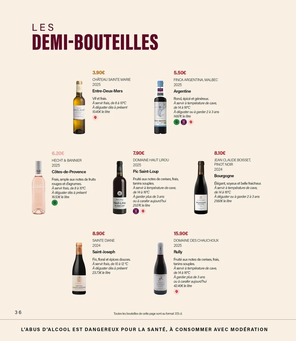 Catalogue Monoprix · Guide foire aux vins · du 11 septembre 2026 au 27 septembre 2026 — page 36