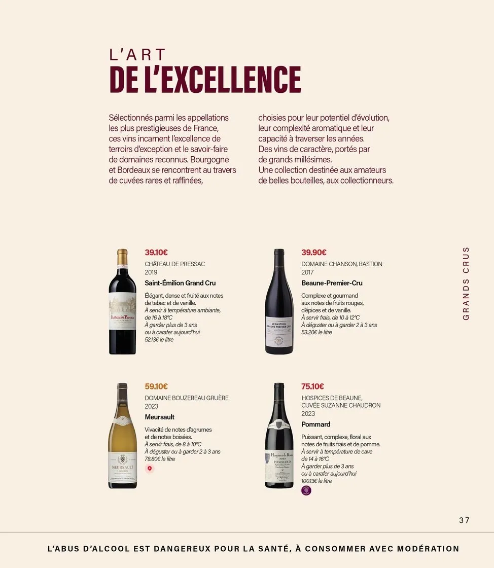Catalogue Monoprix · Guide foire aux vins · du 11 septembre 2026 au 27 septembre 2026 — page 37