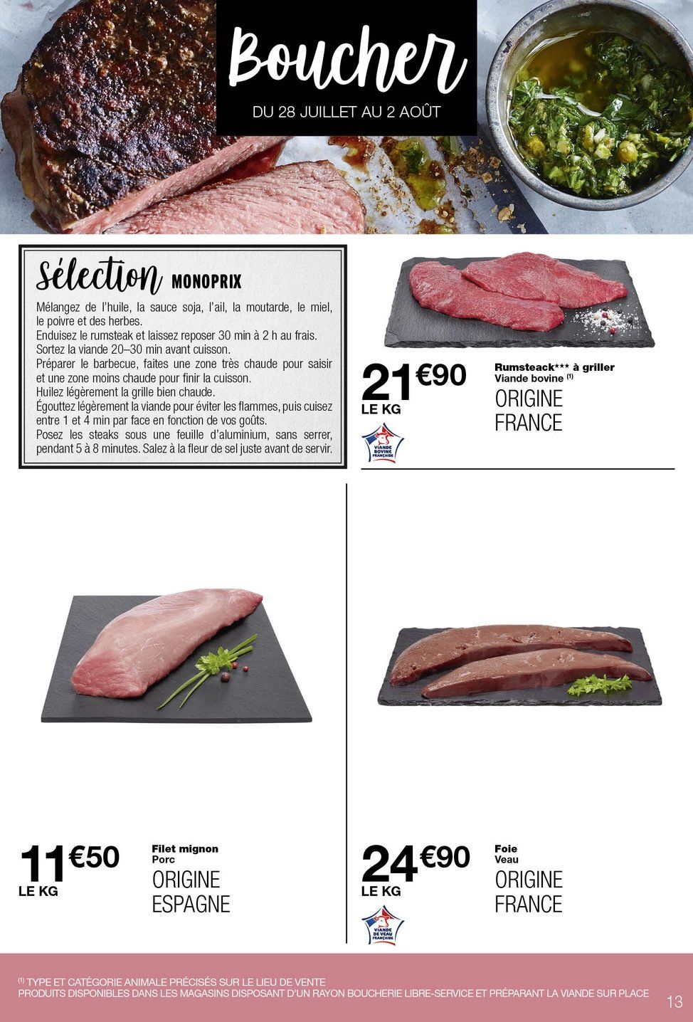 Catalogue Monoprix · du 28 juillet 2026 au 9 août 2026 — page 13