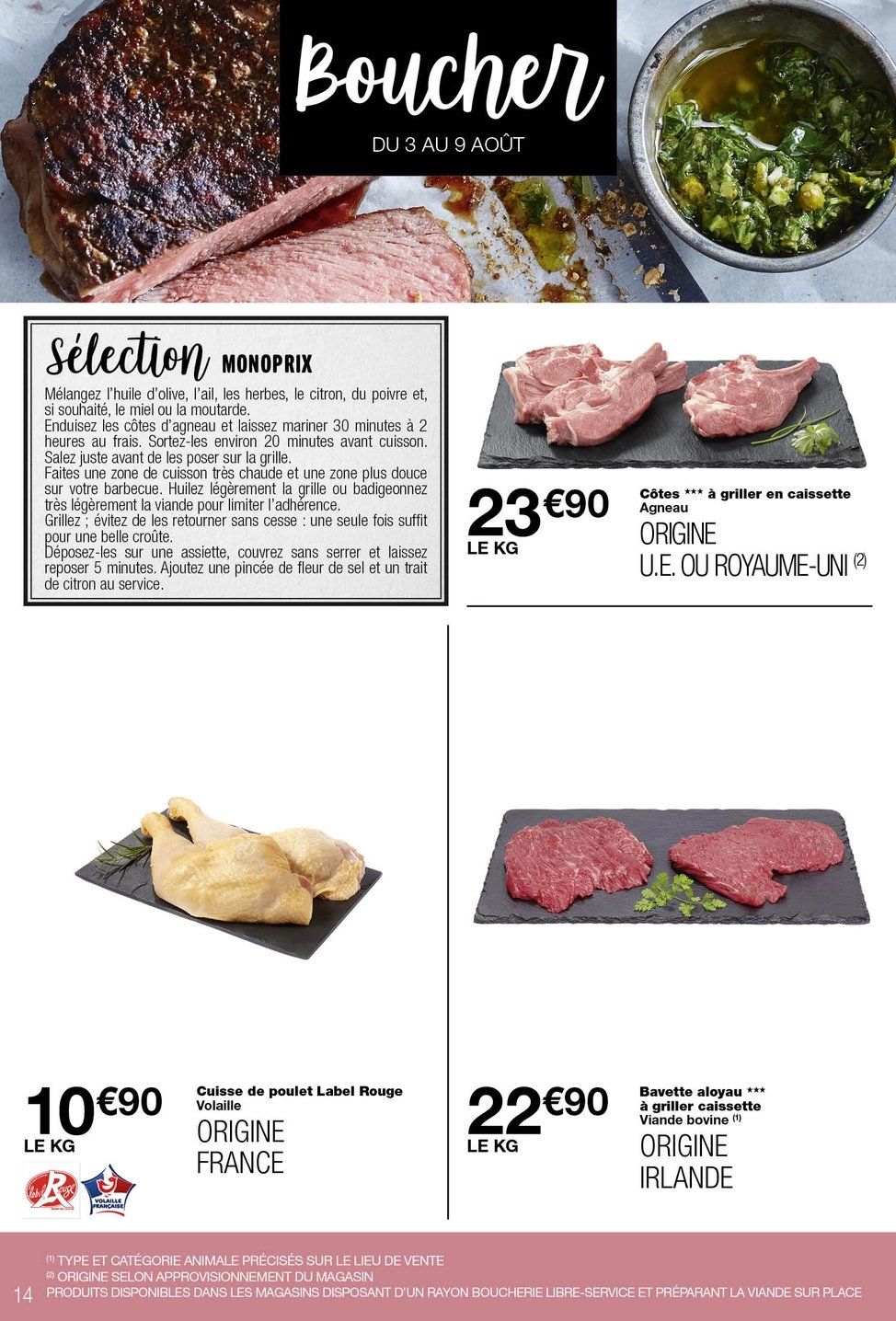 Catalogue Monoprix · du 28 juillet 2026 au 9 août 2026 — page 14