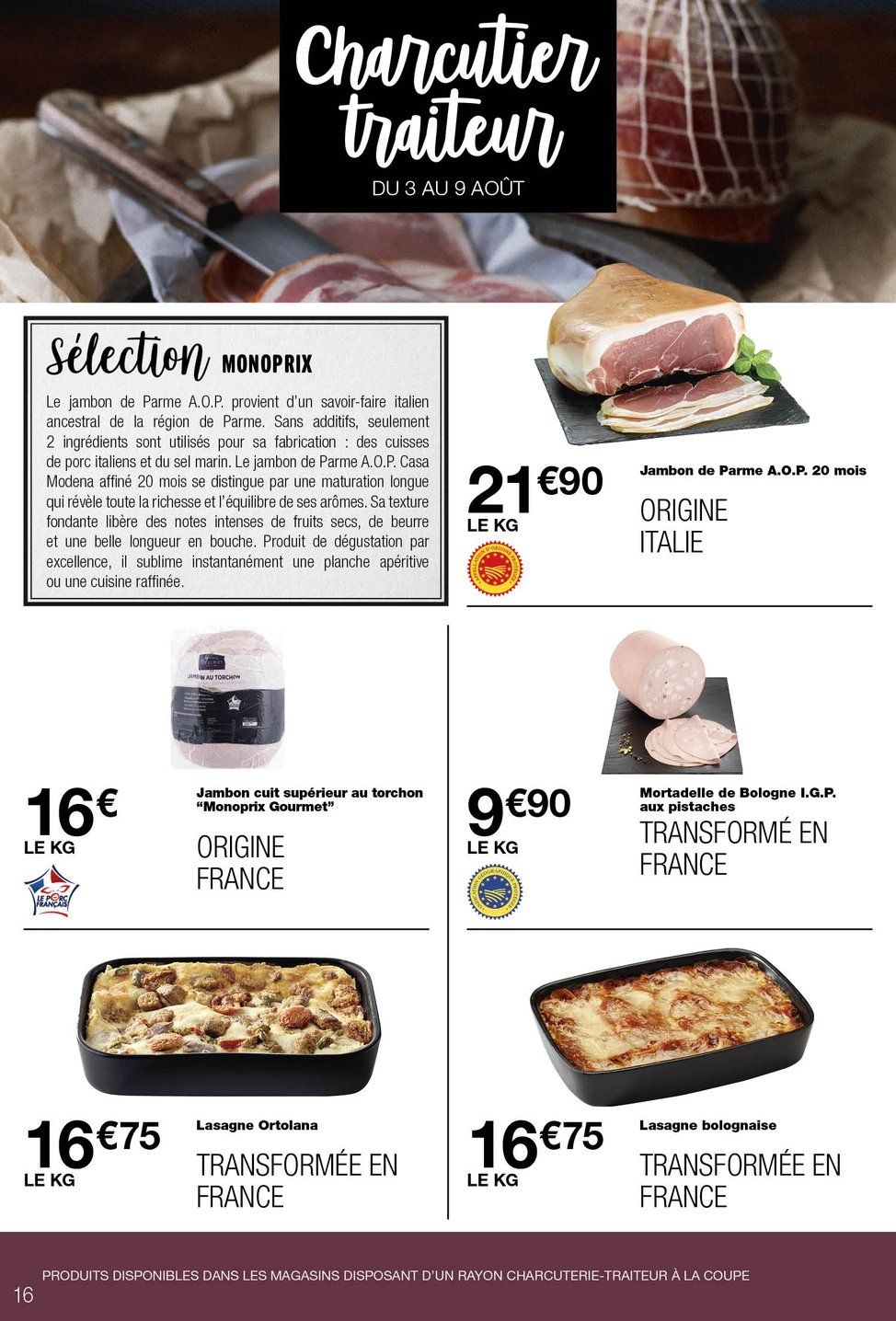 Catalogue Monoprix · du 28 juillet 2026 au 9 août 2026 — page 16