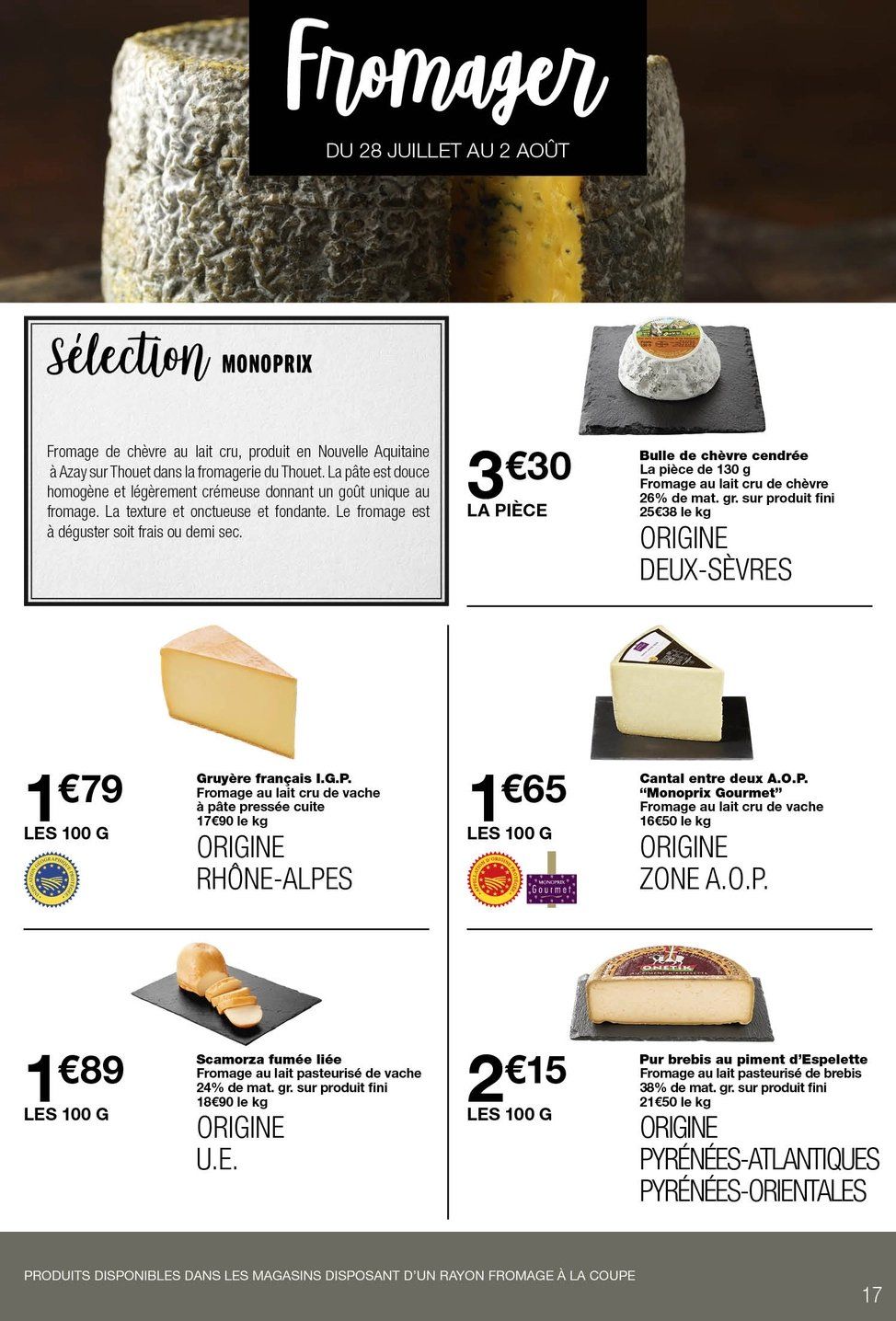Catalogue Monoprix · du 28 juillet 2026 au 9 août 2026 — page 17