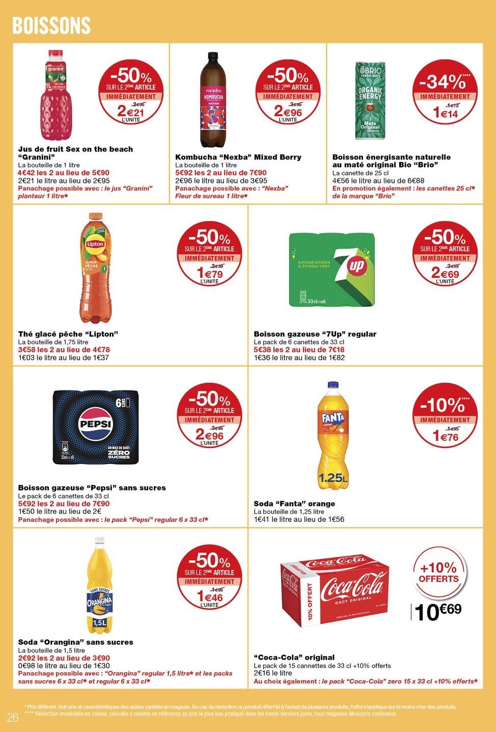 Catalogue Monoprix · du 28 juillet 2026 au 9 août 2026 — page 26