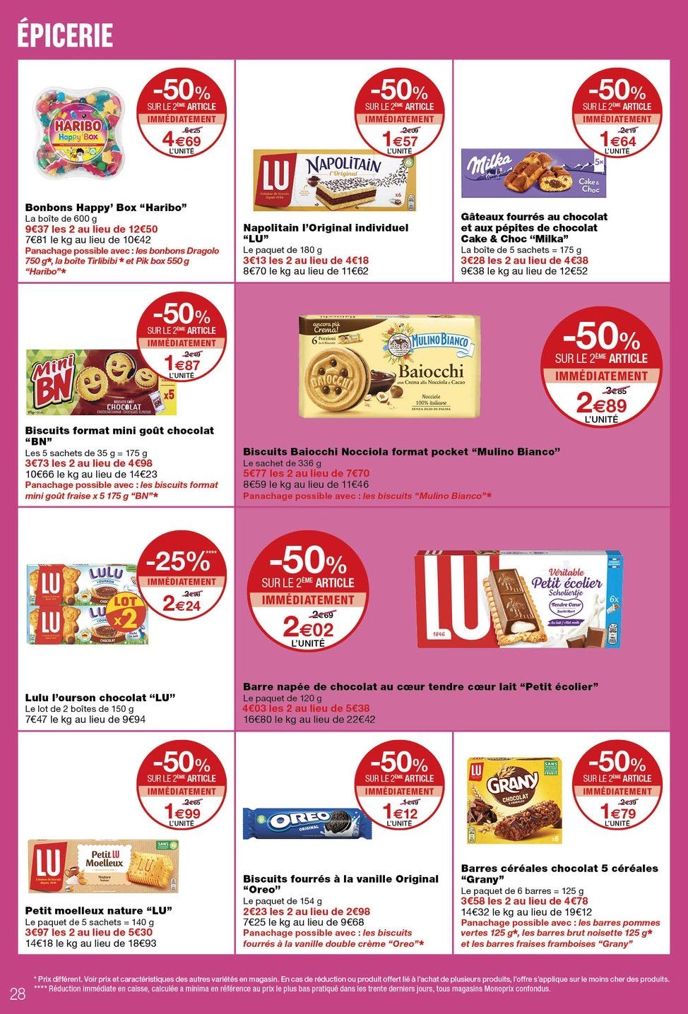 Catalogue Monoprix · du 28 juillet 2026 au 9 août 2026 — page 28