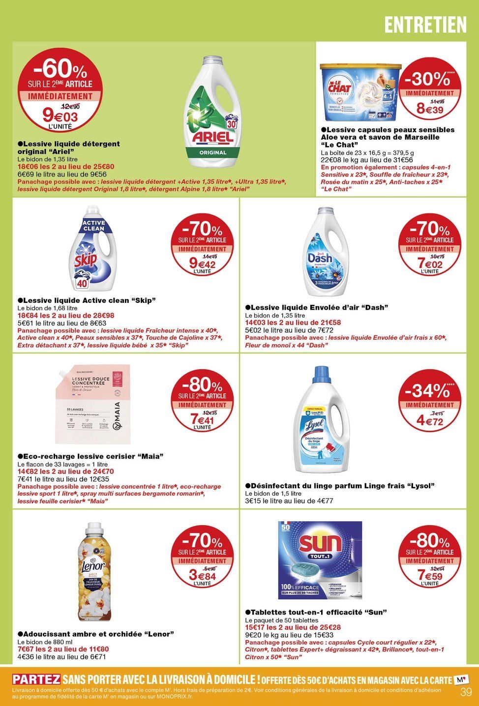 Catalogue Monoprix · du 28 juillet 2026 au 9 août 2026 — page 39
