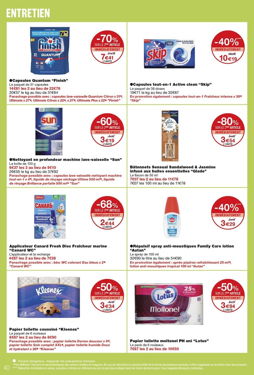 Catalogue Monoprix · du 28 juillet 2026 au 9 août 2026 — page 40