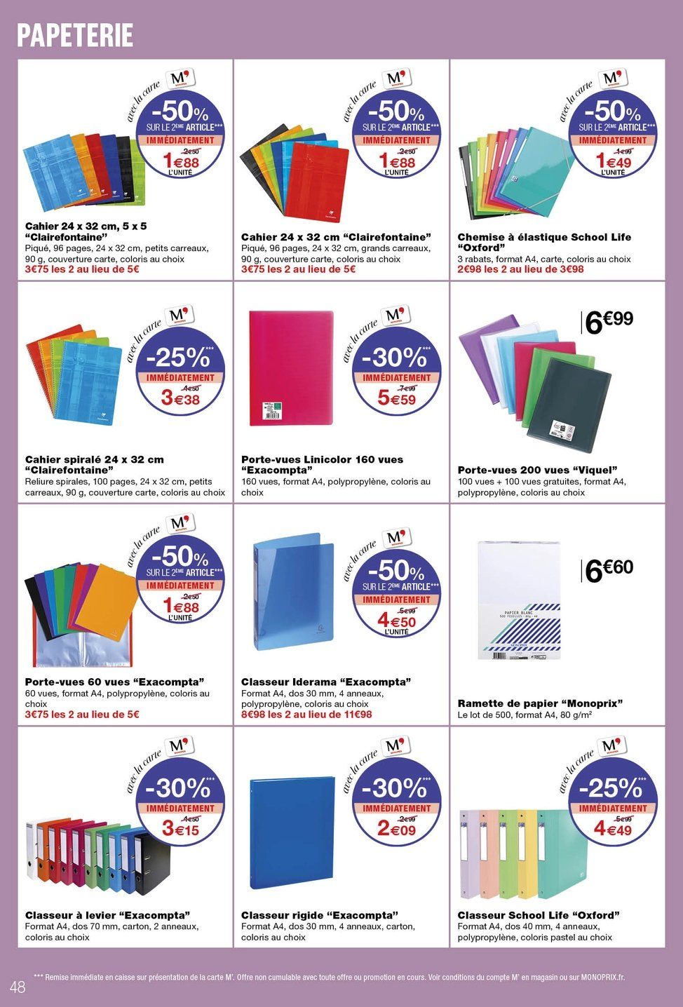 Catalogue Monoprix · du 28 juillet 2026 au 9 août 2026 — page 48