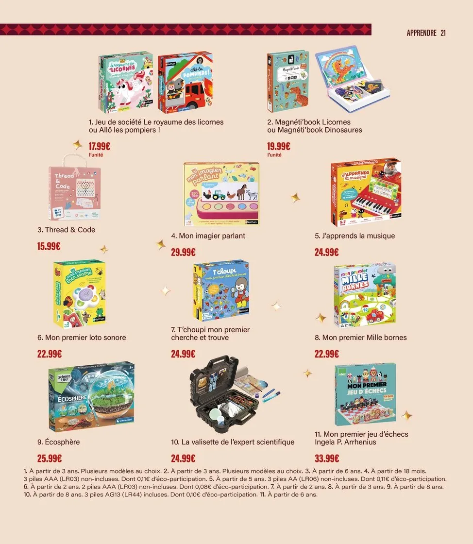 Catalogue Monoprix · Guide jouets · du 20 octobre 2026 au 7 décembre 2026 — page 21