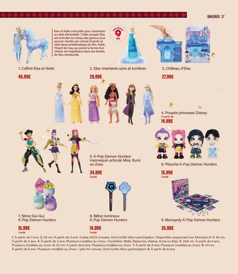 Catalogue Monoprix · Guide jouets · du 20 octobre 2026 au 7 décembre 2026 — page 27
