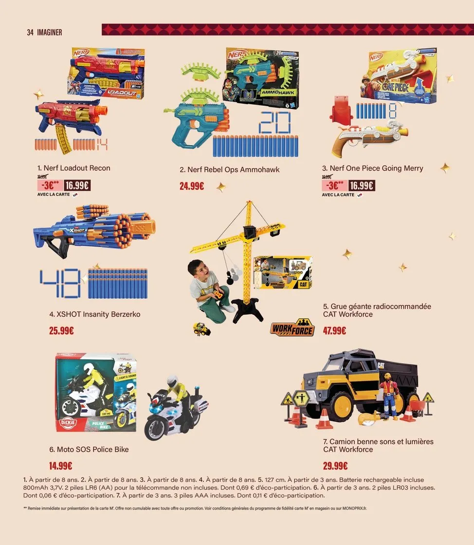 Catalogue Monoprix · Guide jouets · du 20 octobre 2026 au 7 décembre 2026 — page 34