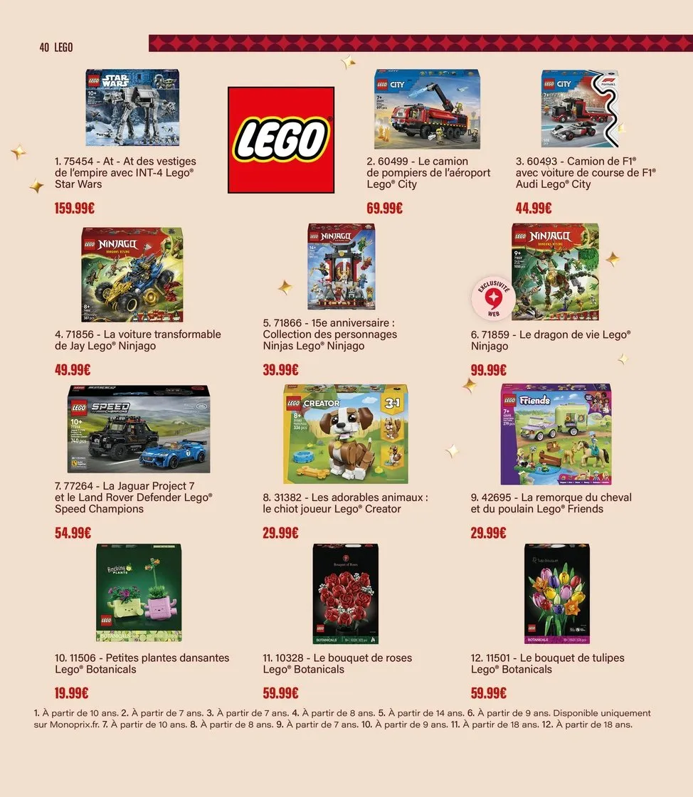 Catalogue Monoprix · Guide jouets · du 20 octobre 2026 au 7 décembre 2026 — page 40