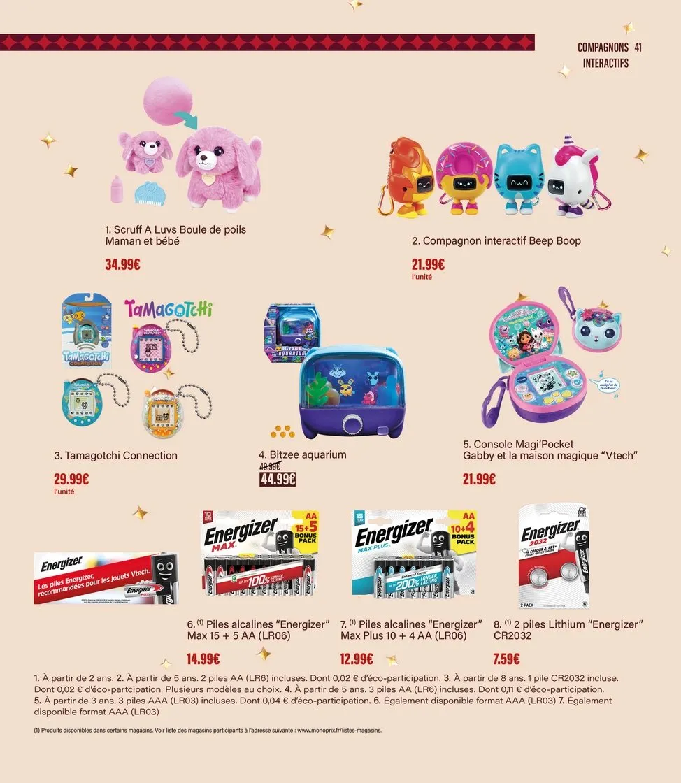 Catalogue Monoprix · Guide jouets · du 20 octobre 2026 au 7 décembre 2026 — page 41