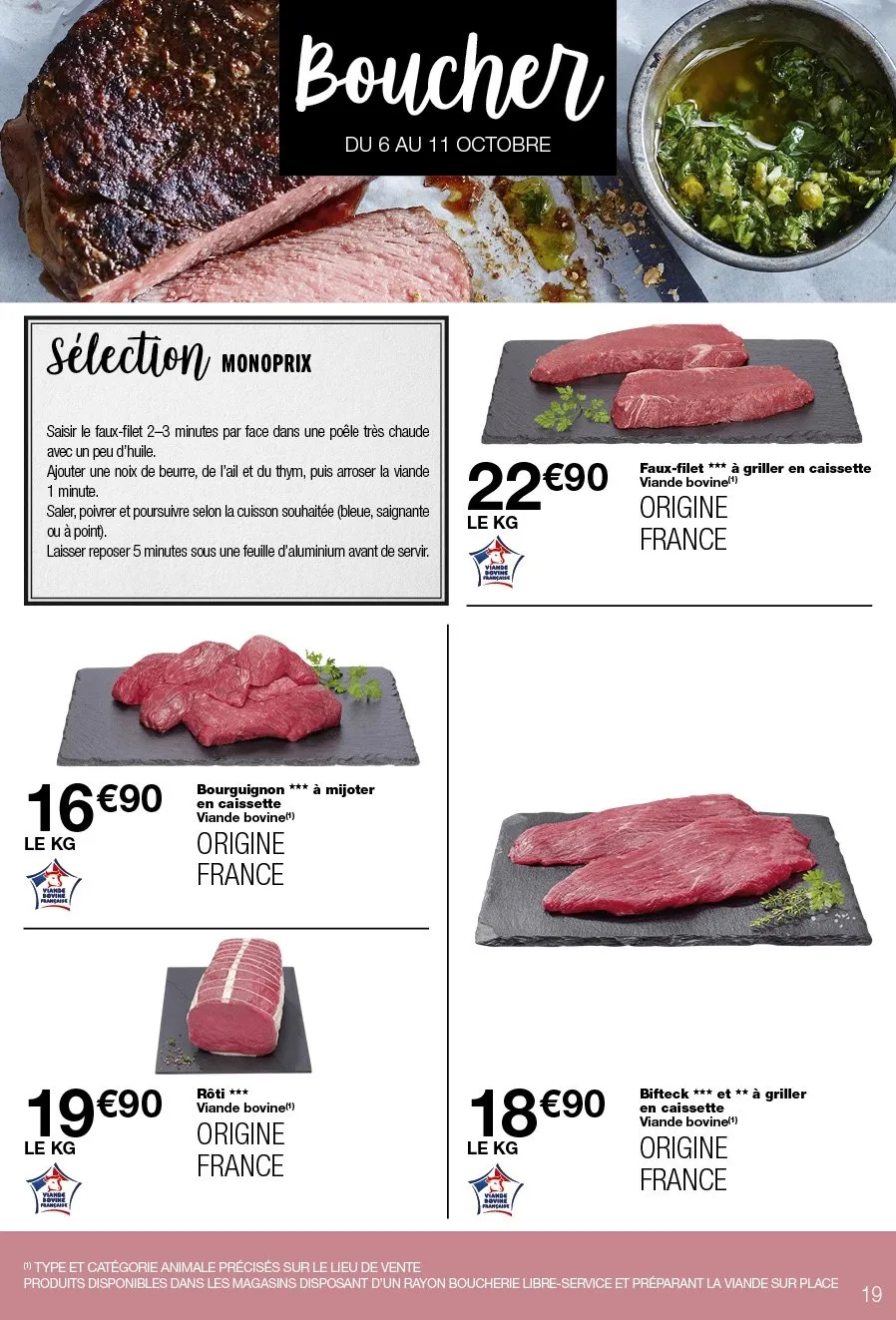 Catalogue Monoprix · du 6 octobre 2026 au 18 octobre 2026 — page 19