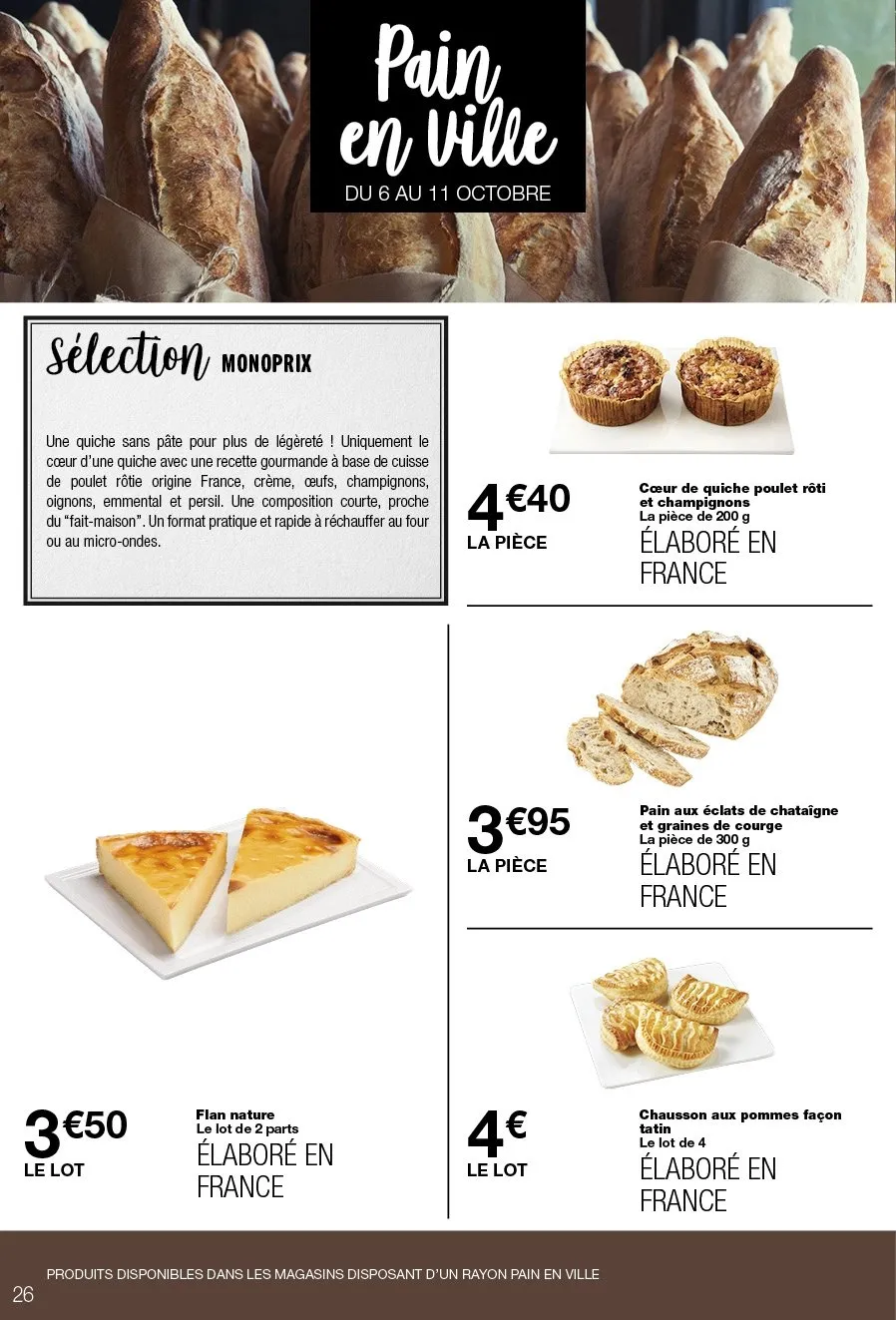 Catalogue Monoprix · du 6 octobre 2026 au 18 octobre 2026 — page 26