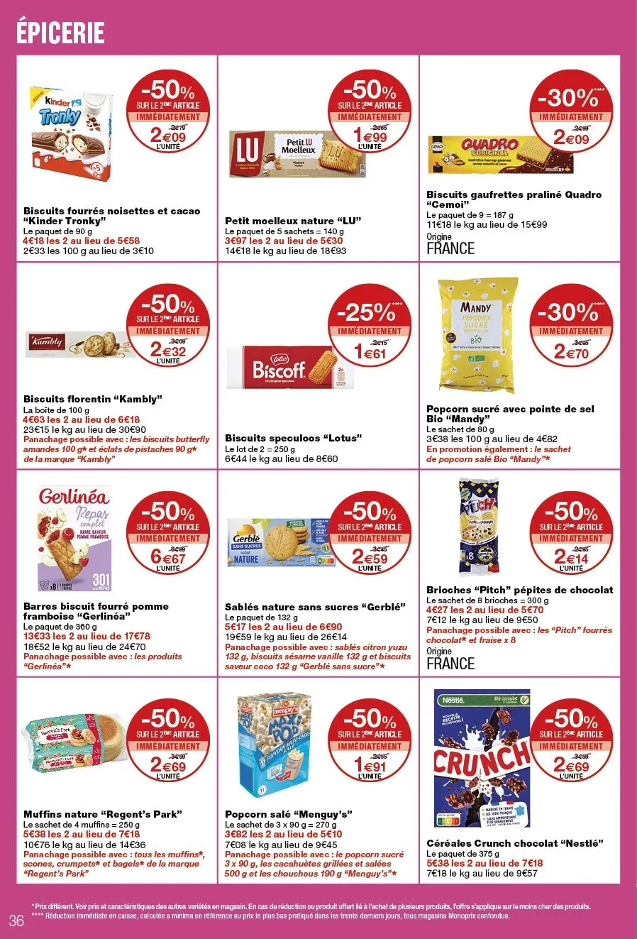 Catalogue Monoprix · du 6 octobre 2026 au 18 octobre 2026 — page 36