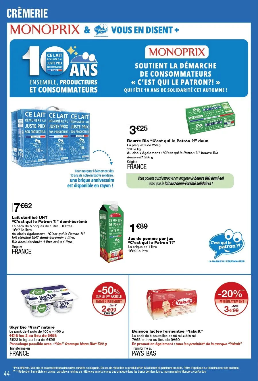 Catalogue Monoprix · du 6 octobre 2026 au 18 octobre 2026 — page 44