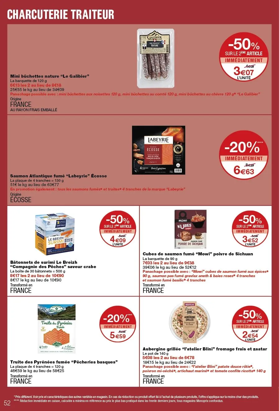 Catalogue Monoprix · du 6 octobre 2026 au 18 octobre 2026 — page 52