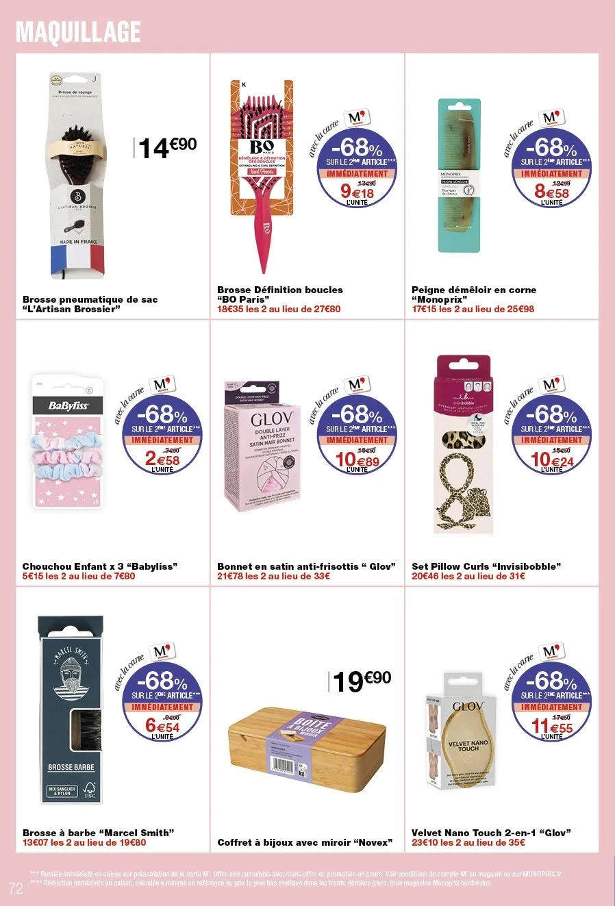 Catalogue Monoprix · du 6 octobre 2026 au 18 octobre 2026 — page 72