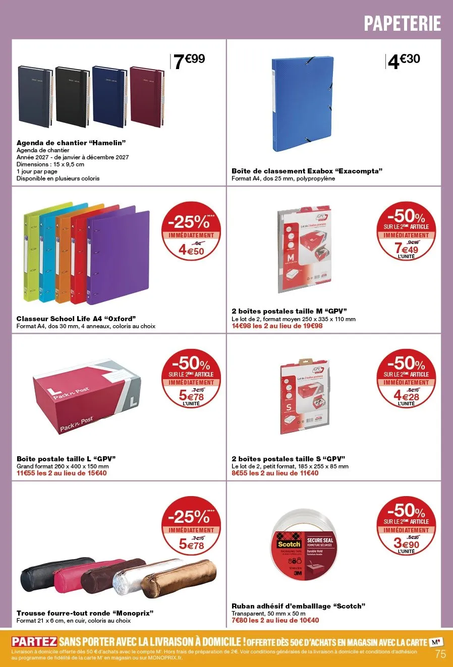Catalogue Monoprix · du 6 octobre 2026 au 18 octobre 2026 — page 75