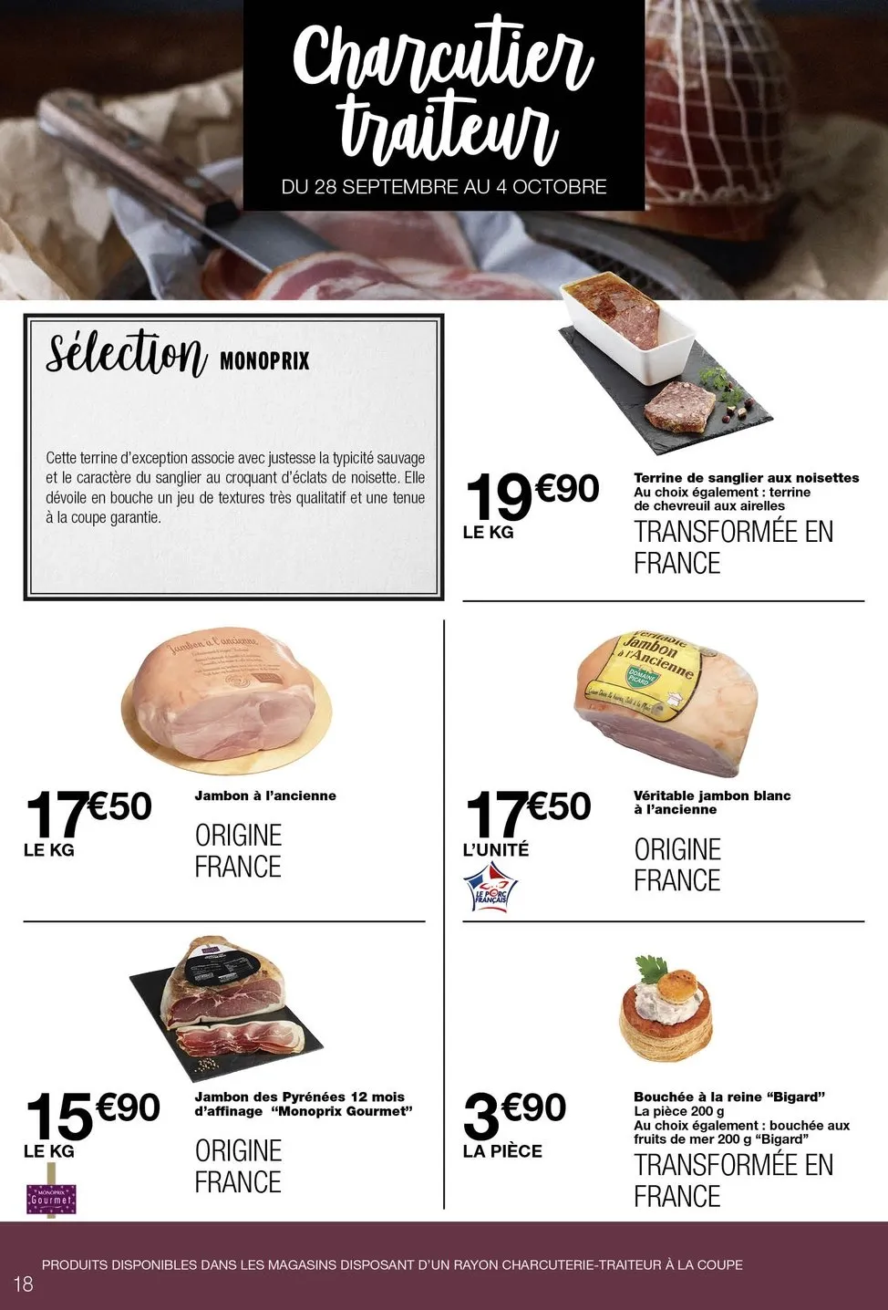 Catalogue Monoprix · du 22 septembre 2026 au 4 octobre 2026 — page 18