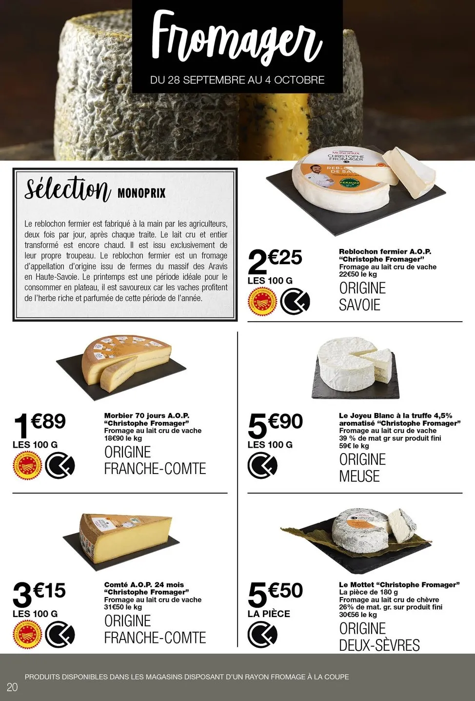 Catalogue Monoprix · du 22 septembre 2026 au 4 octobre 2026 — page 20