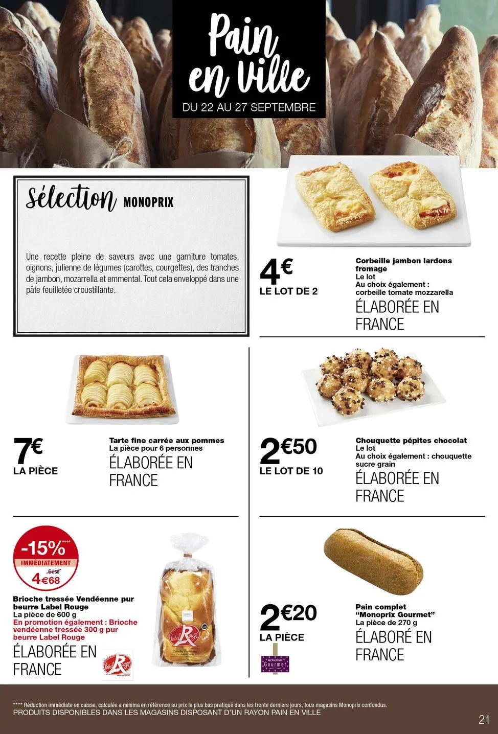 Catalogue Monoprix · du 22 septembre 2026 au 4 octobre 2026 — page 21