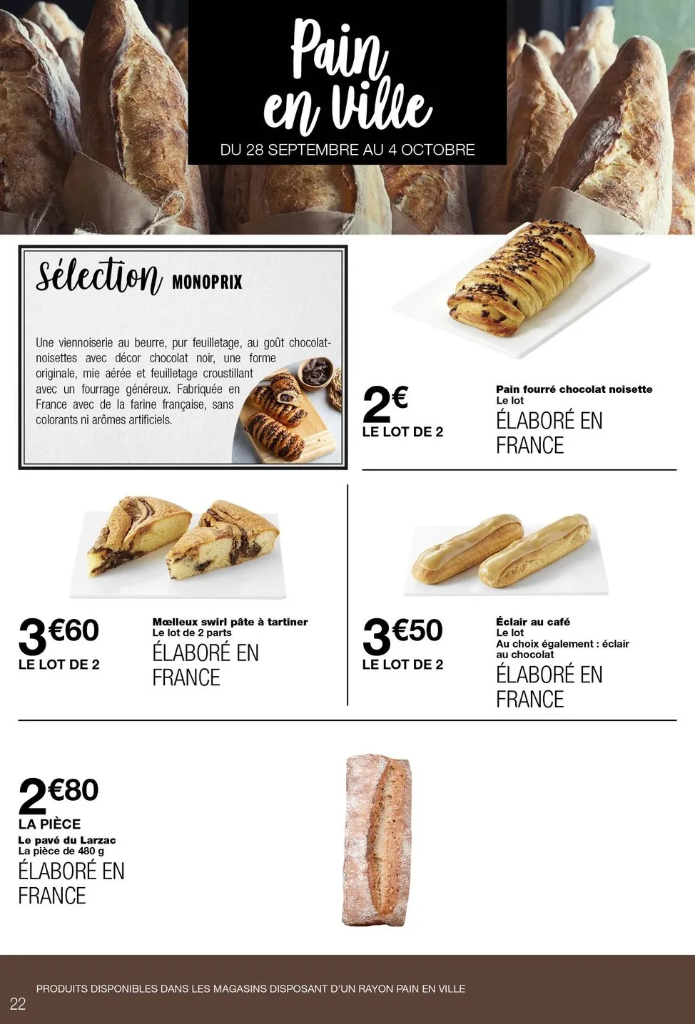 Catalogue Monoprix · du 22 septembre 2026 au 4 octobre 2026 — page 22