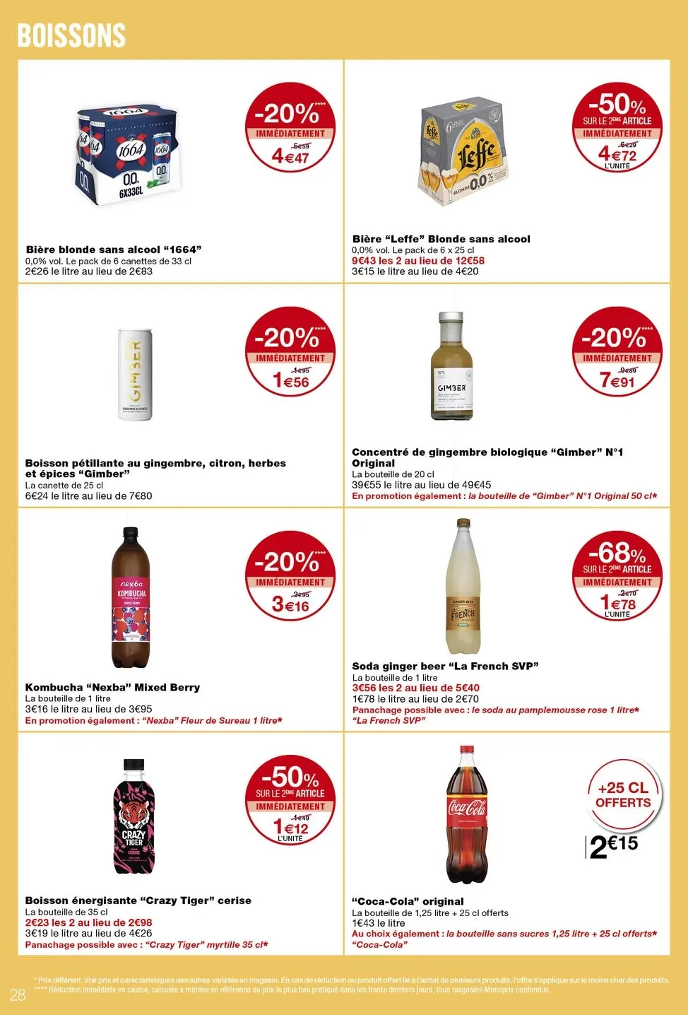 Catalogue Monoprix · du 22 septembre 2026 au 4 octobre 2026 — page 28