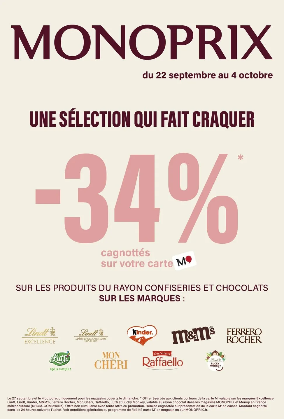 Catalogue Monoprix · du 22 septembre 2026 au 4 octobre 2026 — page 30
