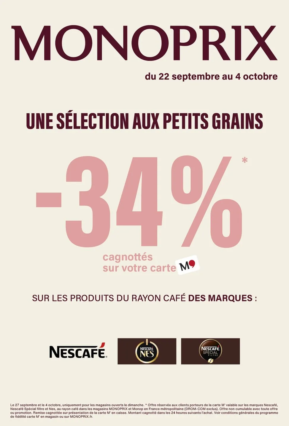 Catalogue Monoprix · du 22 septembre 2026 au 4 octobre 2026 — page 32