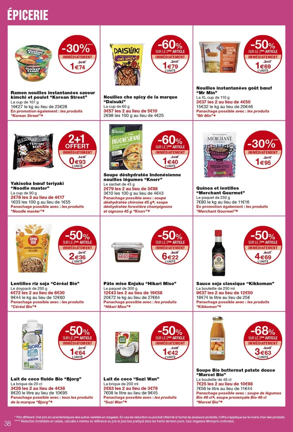 Catalogue Monoprix · du 22 septembre 2026 au 4 octobre 2026 — page 38