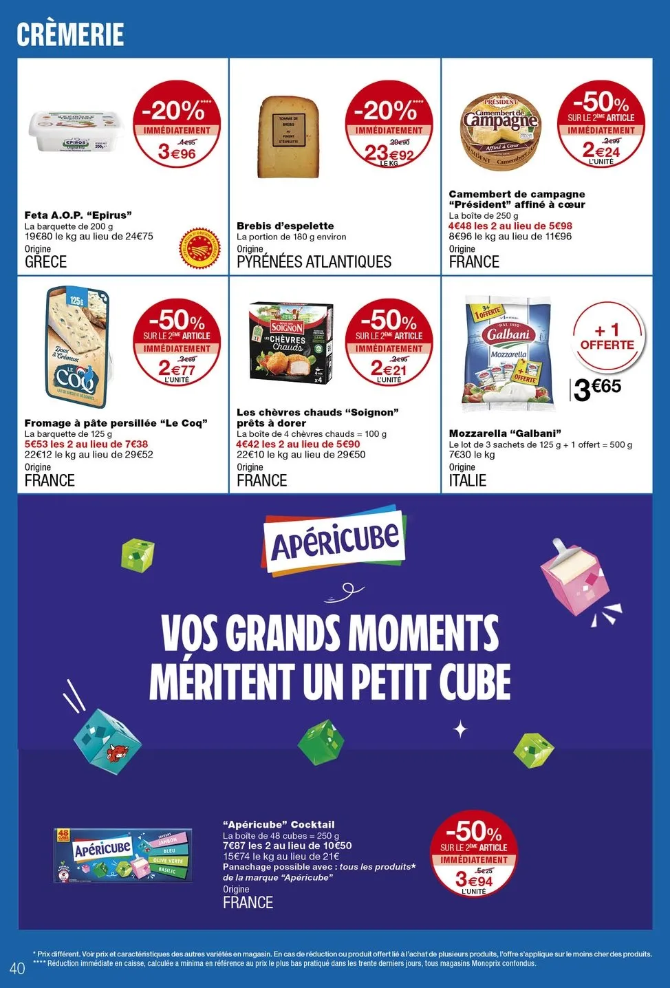 Catalogue Monoprix · du 22 septembre 2026 au 4 octobre 2026 — page 40