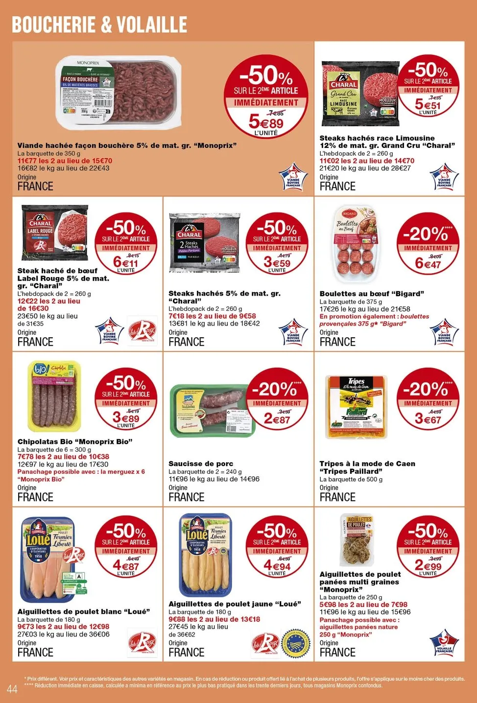 Catalogue Monoprix · du 22 septembre 2026 au 4 octobre 2026 — page 44