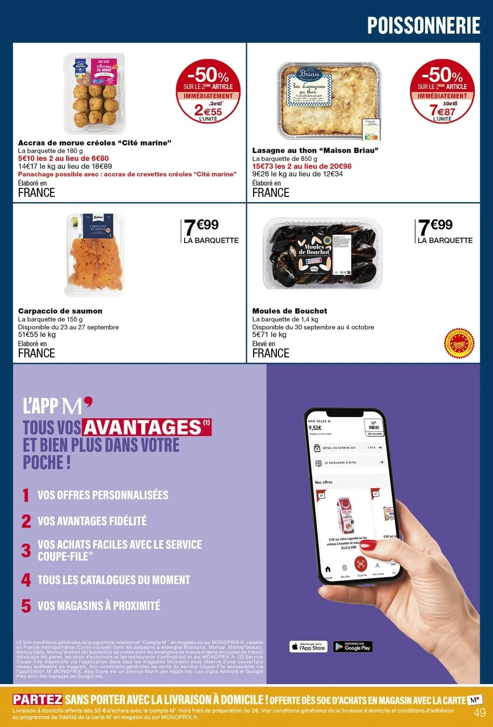 Catalogue Monoprix · du 22 septembre 2026 au 4 octobre 2026 — page 49