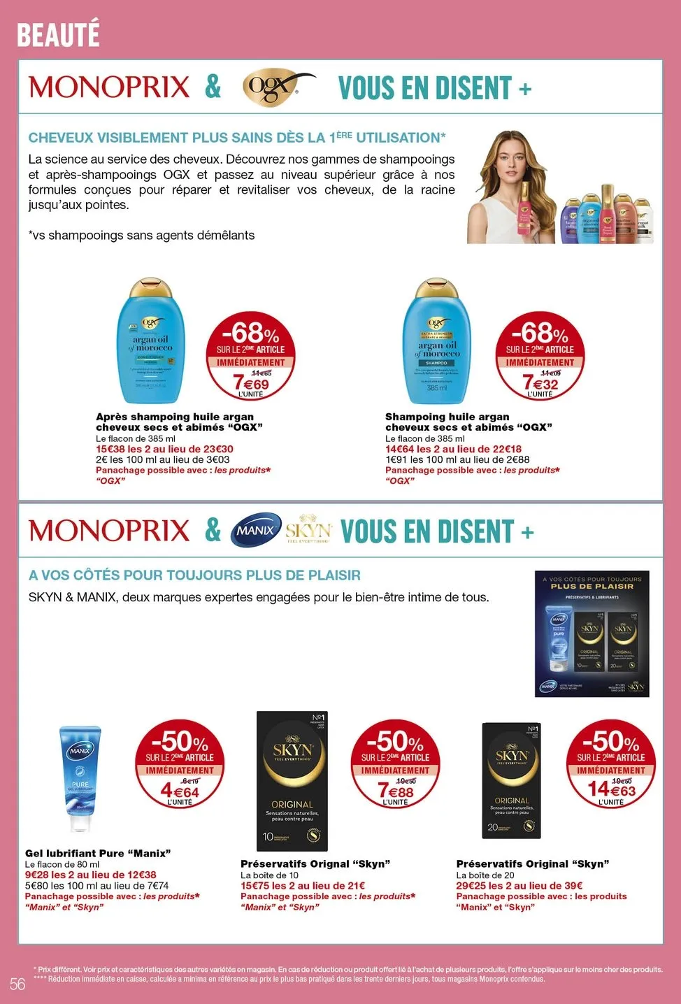 Catalogue Monoprix · du 22 septembre 2026 au 4 octobre 2026 — page 56
