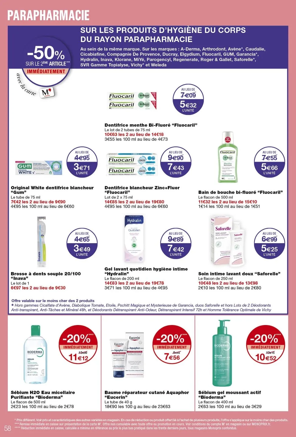 Catalogue Monoprix · du 22 septembre 2026 au 4 octobre 2026 — page 58